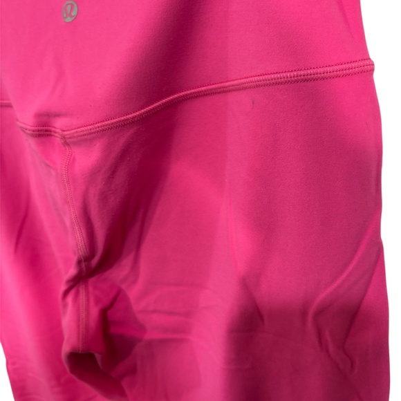 Lululemon Women's Size 10 Align High-Rise Crop 23'' Raspberry coulis pink - Picture 7 of 8